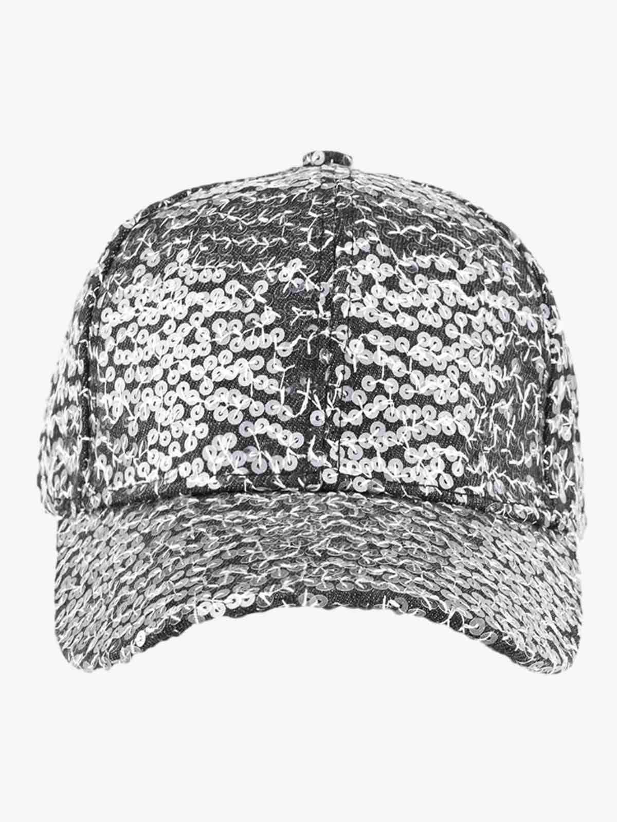 Bestickte Pailletten-Baseballkappe