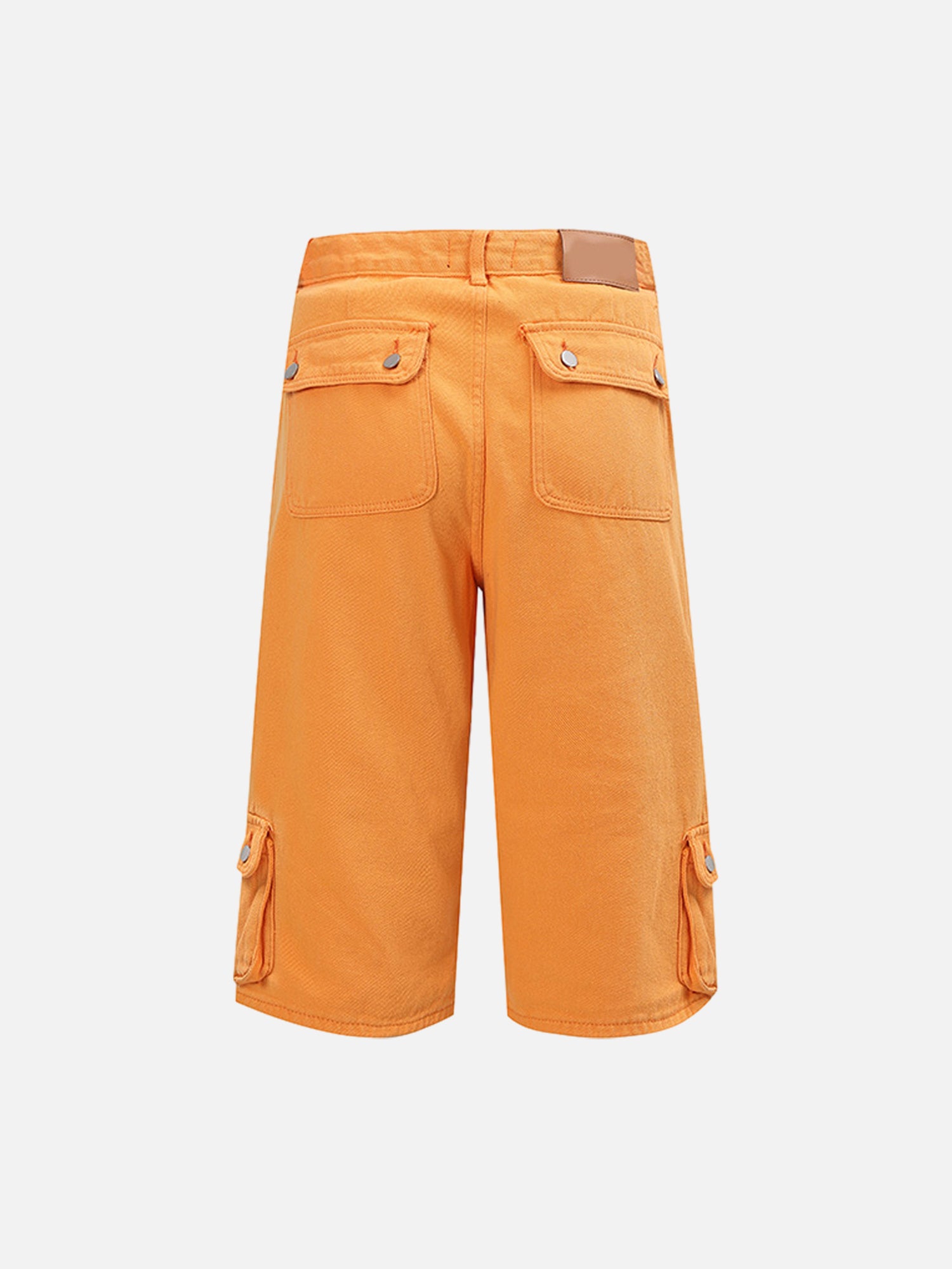 Thesupermade Heavy Washed Distressed MultiPocket Workwear Hip Hop Jor