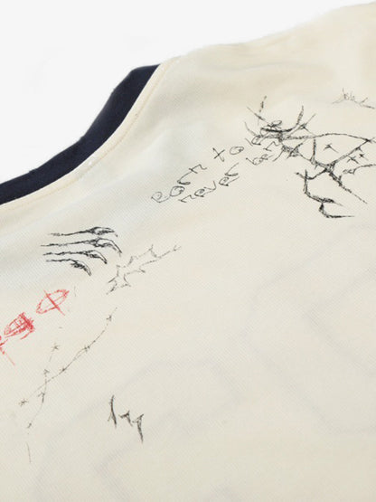 Cotton Long Sleeve T-Shirt with Number 23 Print and Graphic Design for Casual Wear 