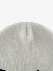 Warm Dome Knit Beanie; White / ONE SIZE