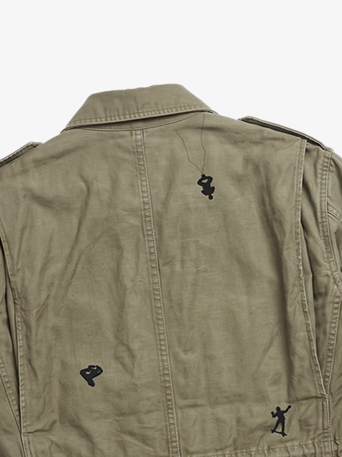 Figure Embroidered M65 Field Jacket
