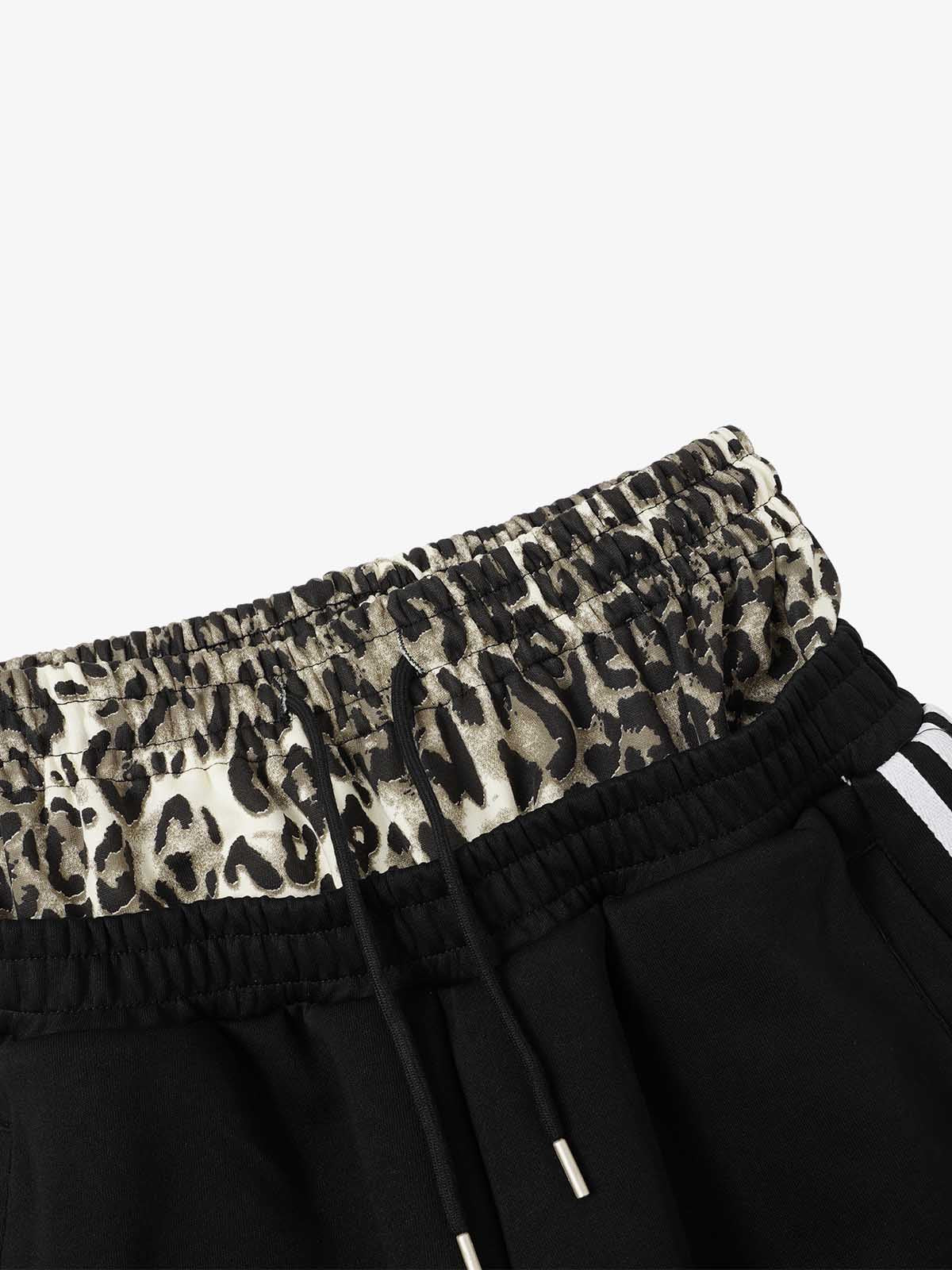 Leopard Double Waist Boxy Fit Set