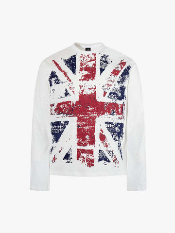 Union Jack Graphic Long Sleeve Tee