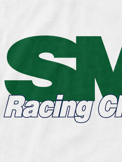 Racing Graphic Cropped Long Sleeve Tee