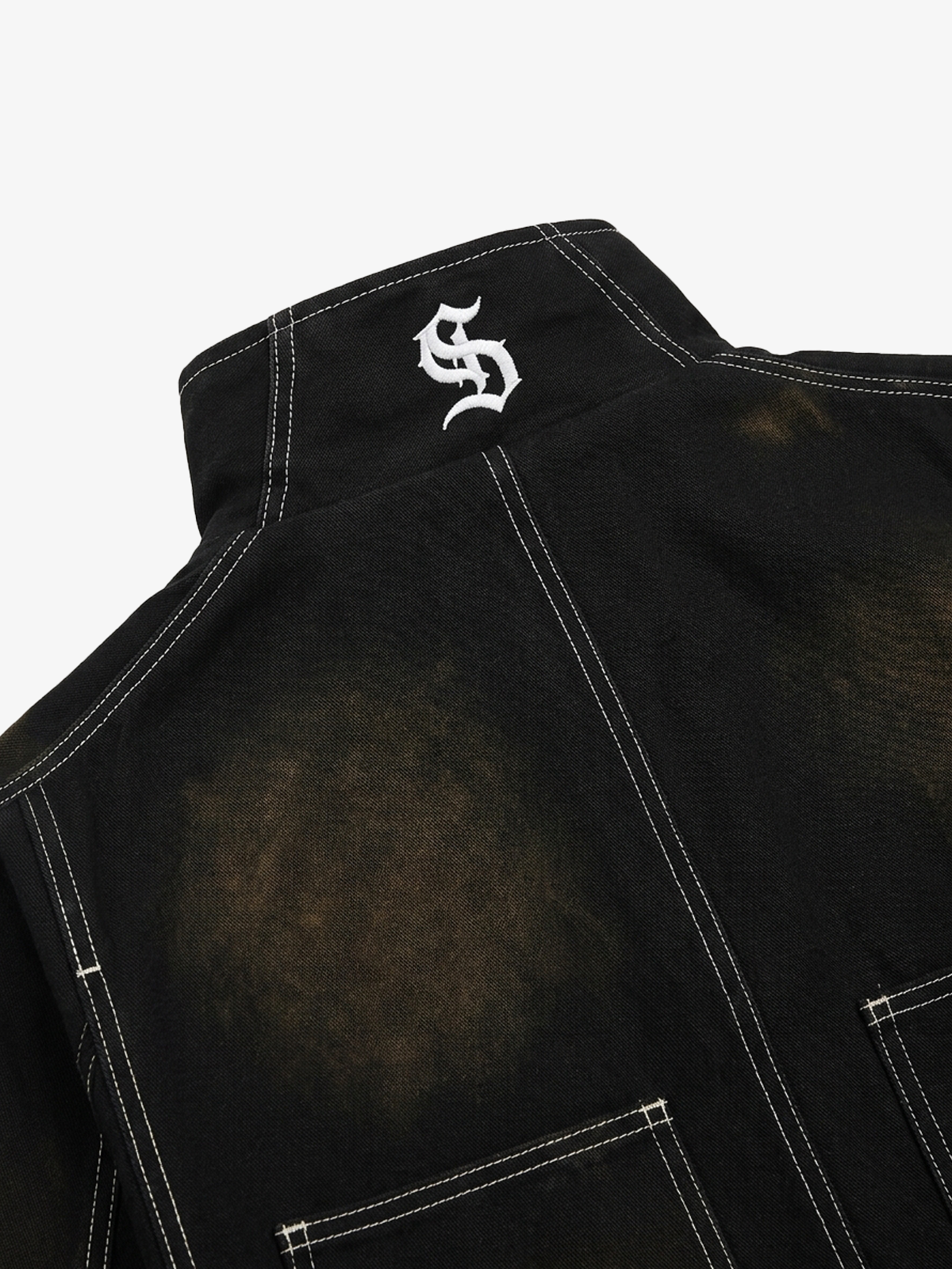Spray-Washed Multi-Zip Jacket