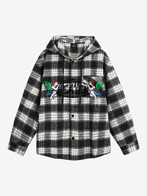 Cozy Plaid Patterned Knitwear for Winter Essentials 