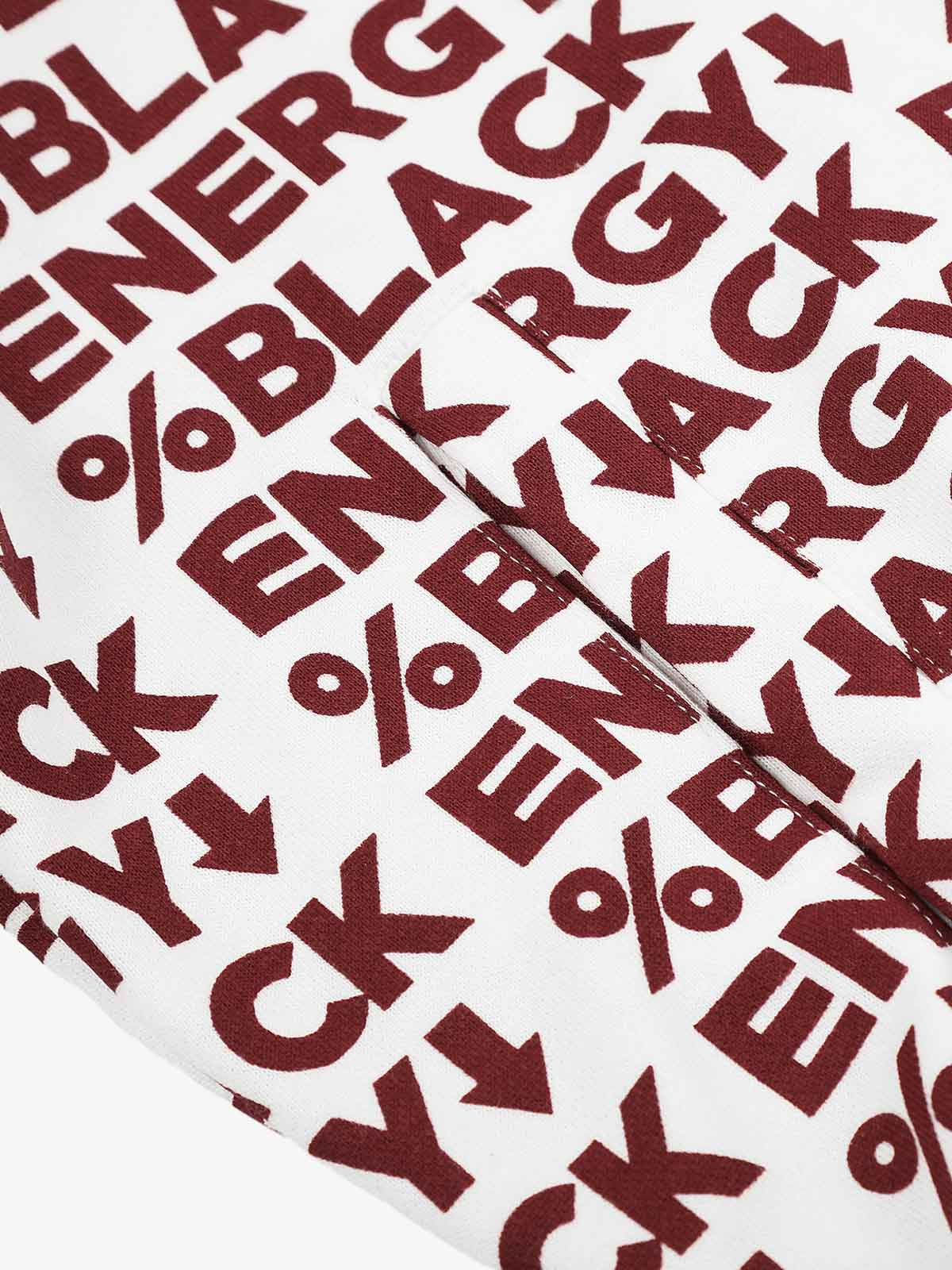 All-Over Letter Graphic Two-Piece Set