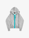 Chunky Zip Boxy Fit Zip-Up Hoodie