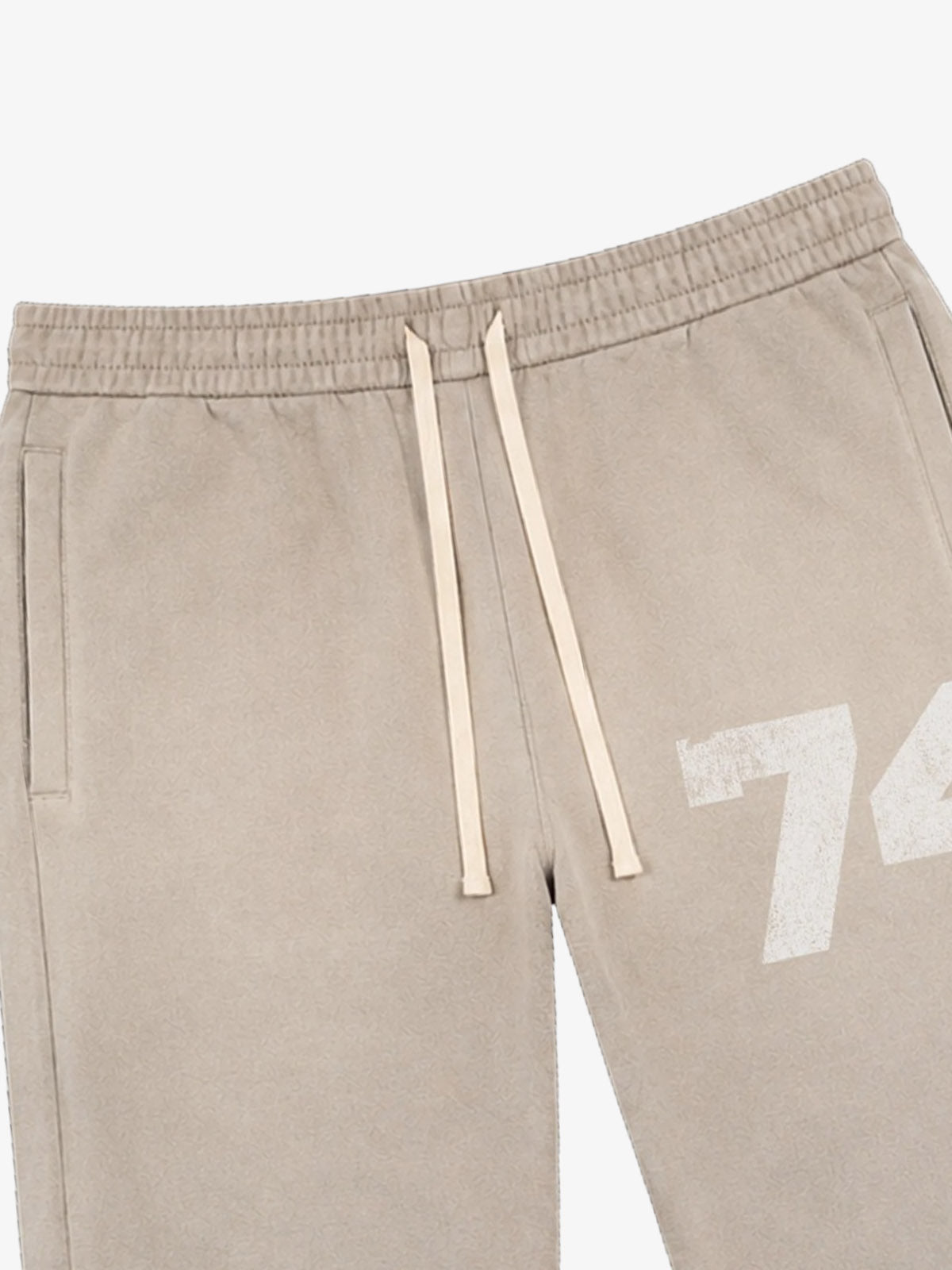 Washed Ombré Number Graphic Sweatpants