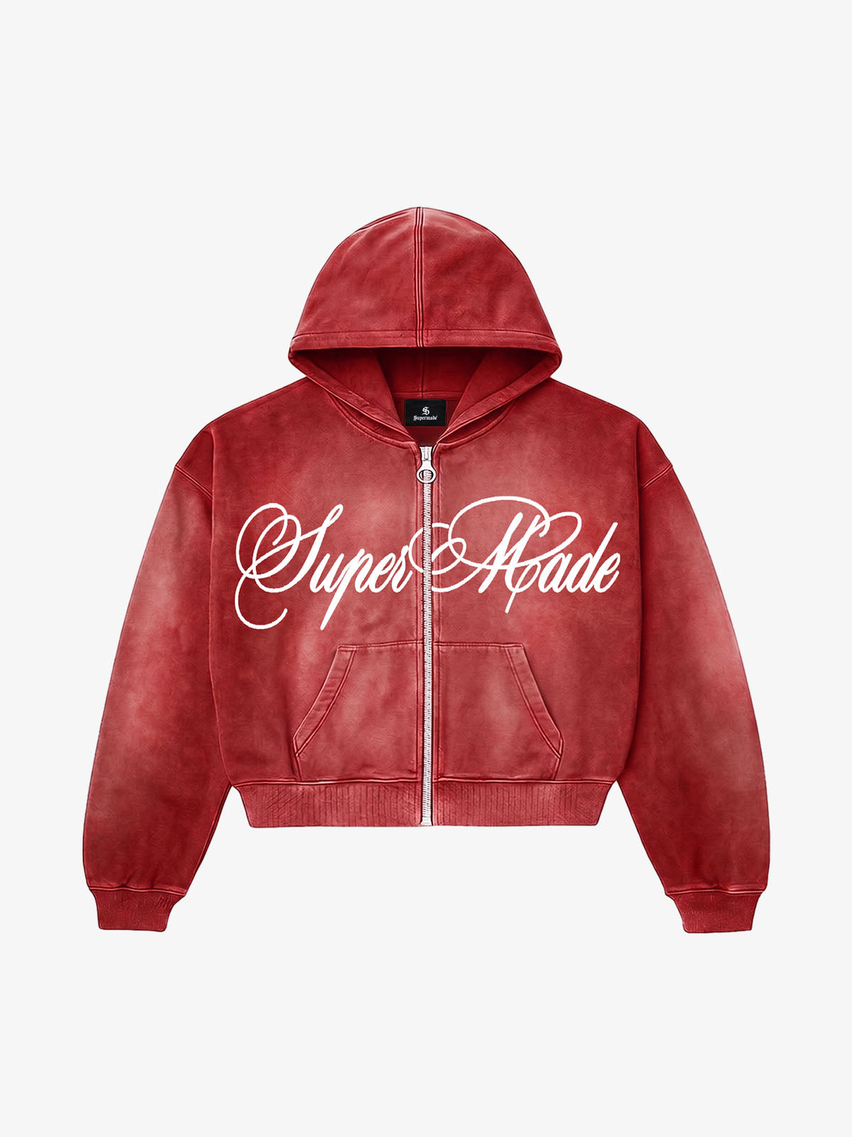 Washed Distressed Graphic Sweat Set