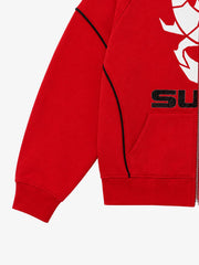 Rhinestone Scorpion Graphic Boxy Hoodie