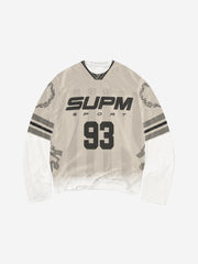 3D Graphic Jersey Long Sleeve Tee