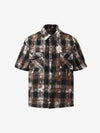 Ombré Plaid Shirt