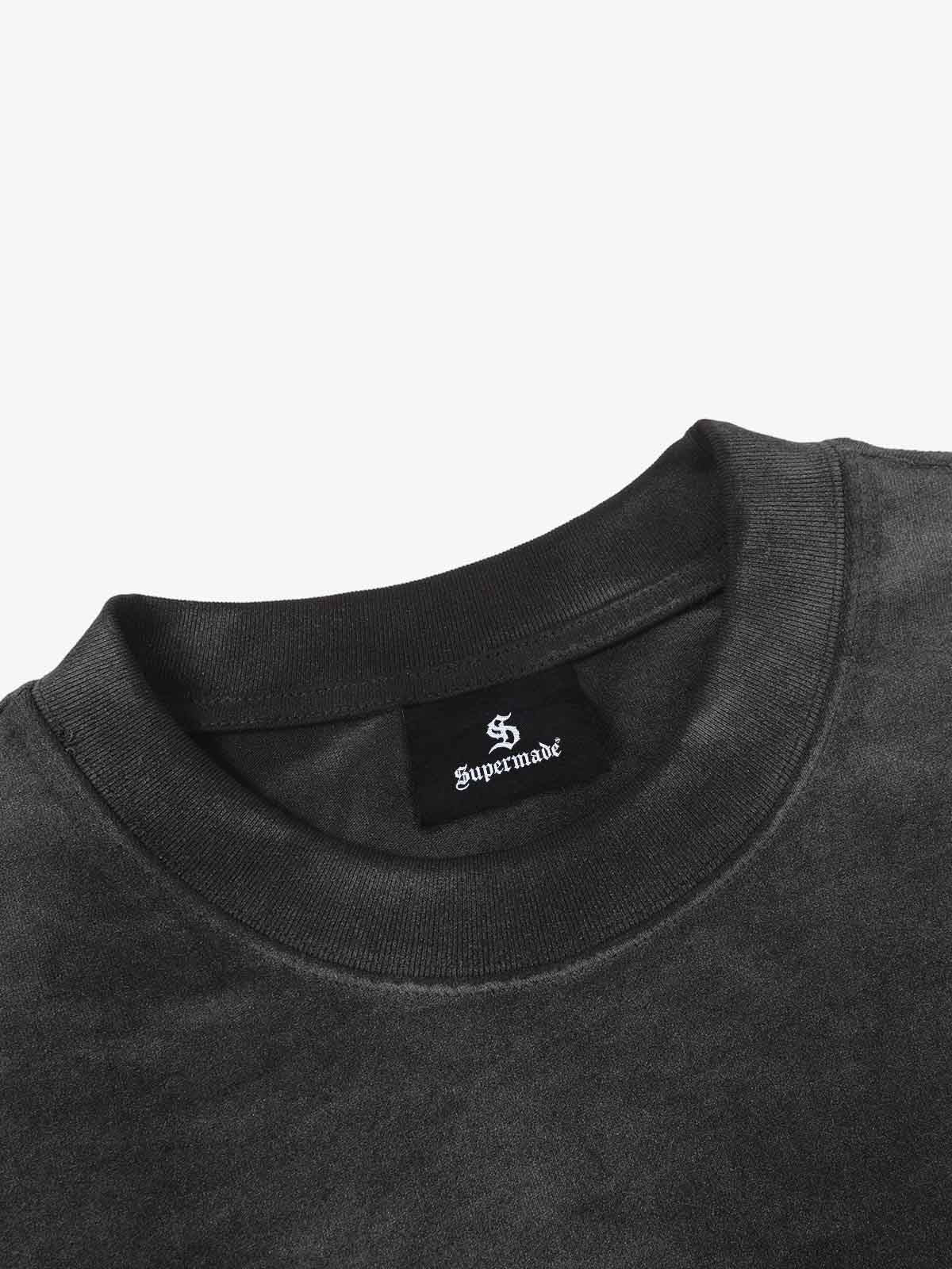 T-shirt surdimensionné à panneaux utilitaires