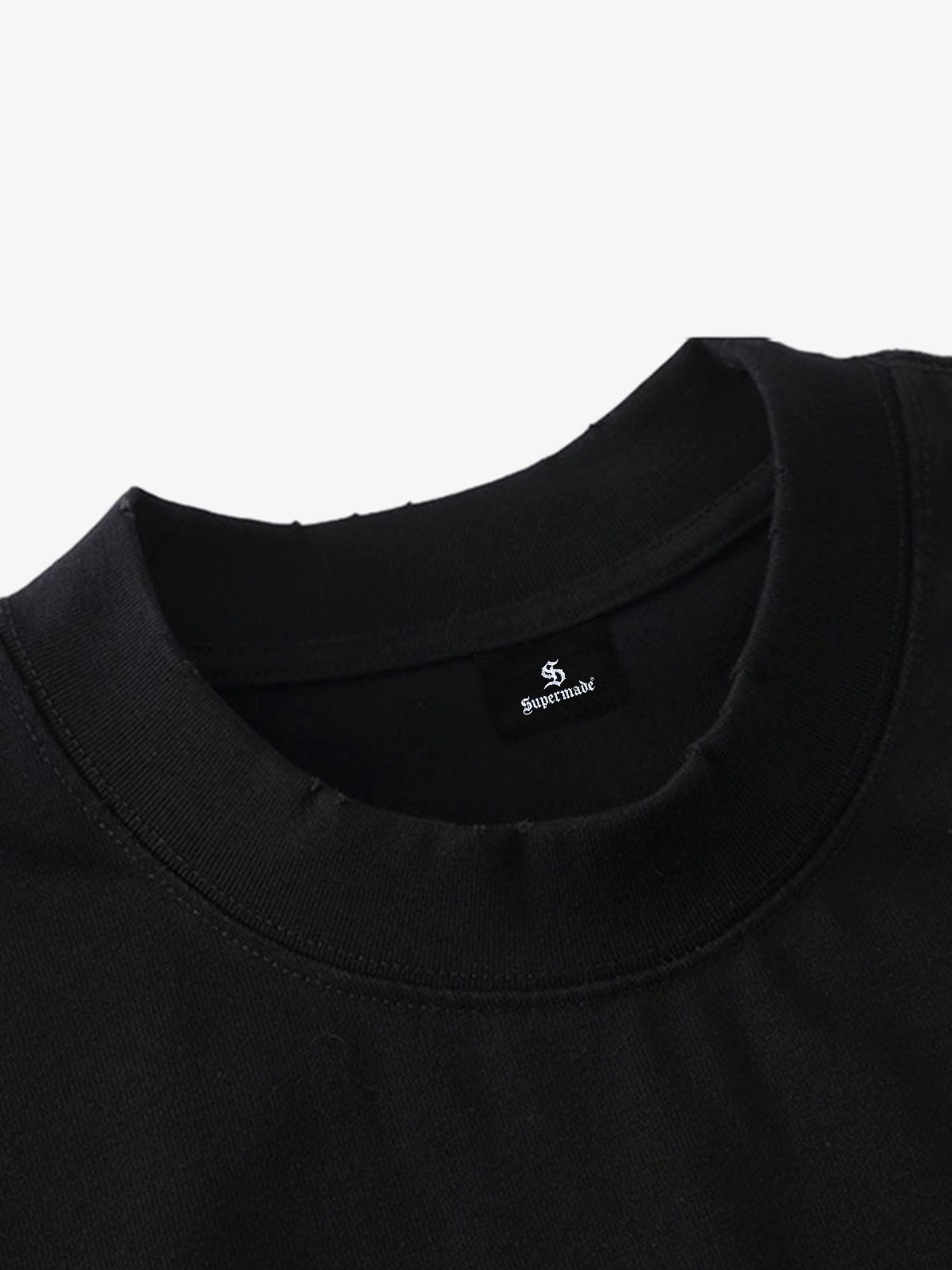 Heraldic Lion Acid-Wash Jersey T-Shirt 