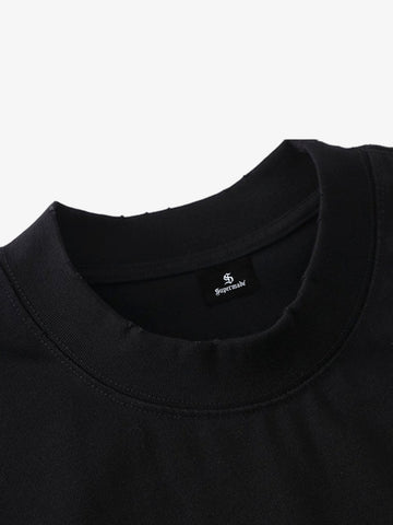 Heraldic Lion Acid-Wash Jersey T-Shirt 
