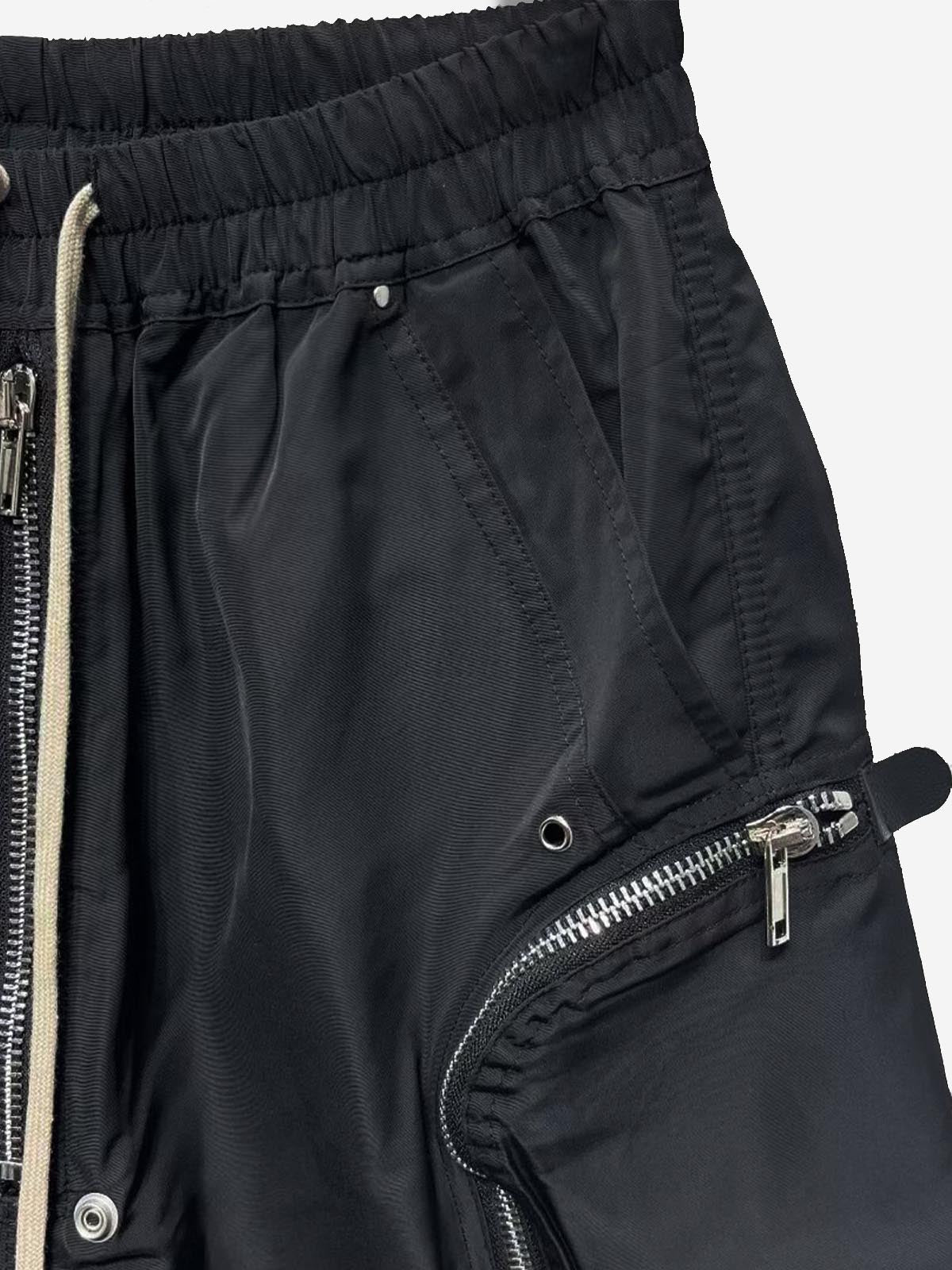 Heavy Zip Functional Techwear Shorts 