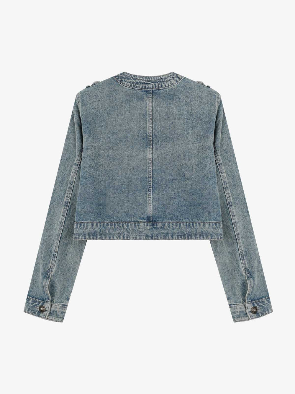 Napoleon Cropped Denim Jacket