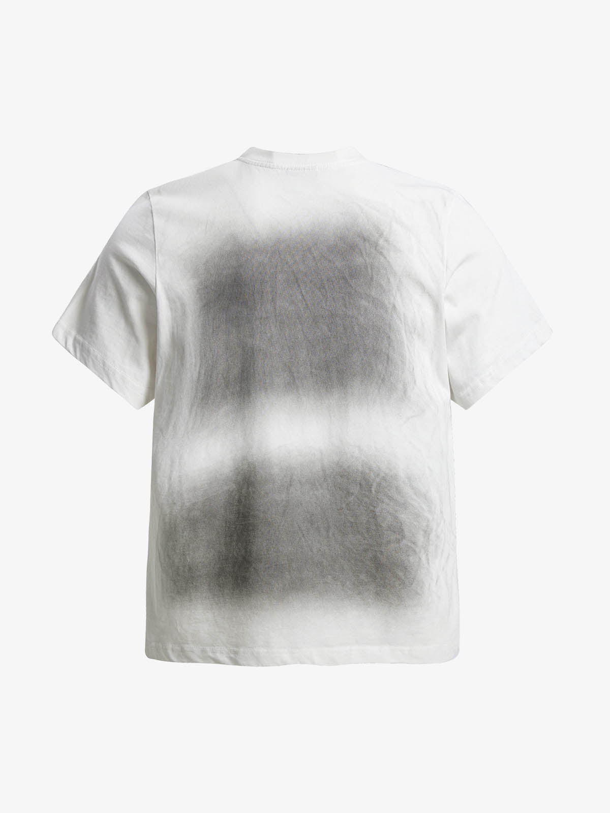 Vintage Airbrush Spray Effect Multi-Badge Graphic T-Shirt