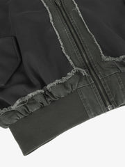 Raw Edge Deconstructed MA-1 Bomber Jacket 