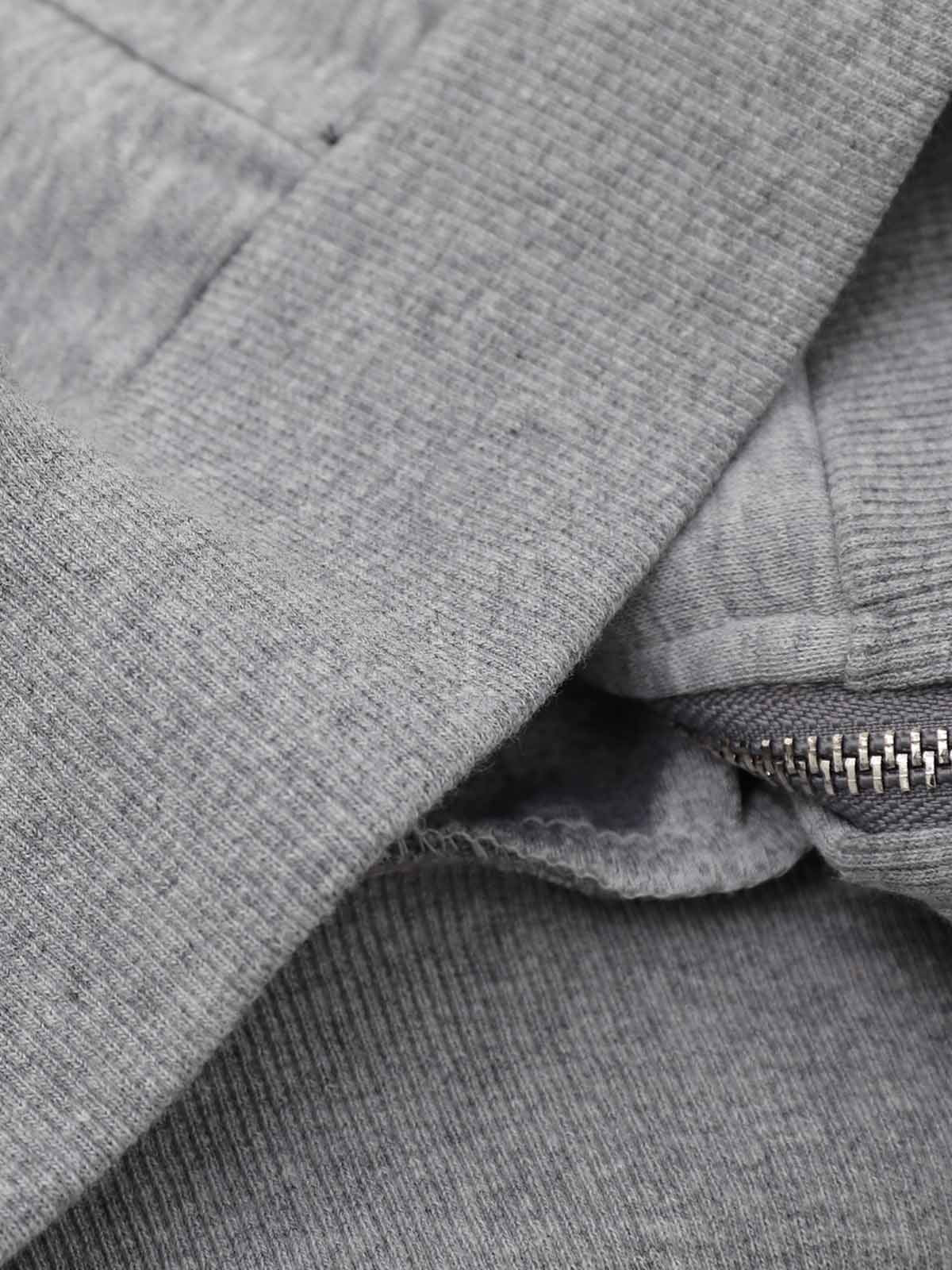 Sweat à capuche zippé brodé du logo