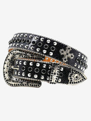 Rhinestone Cross Belt