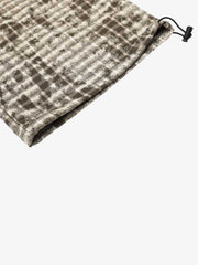 Distressed Plaid Casual Trousers