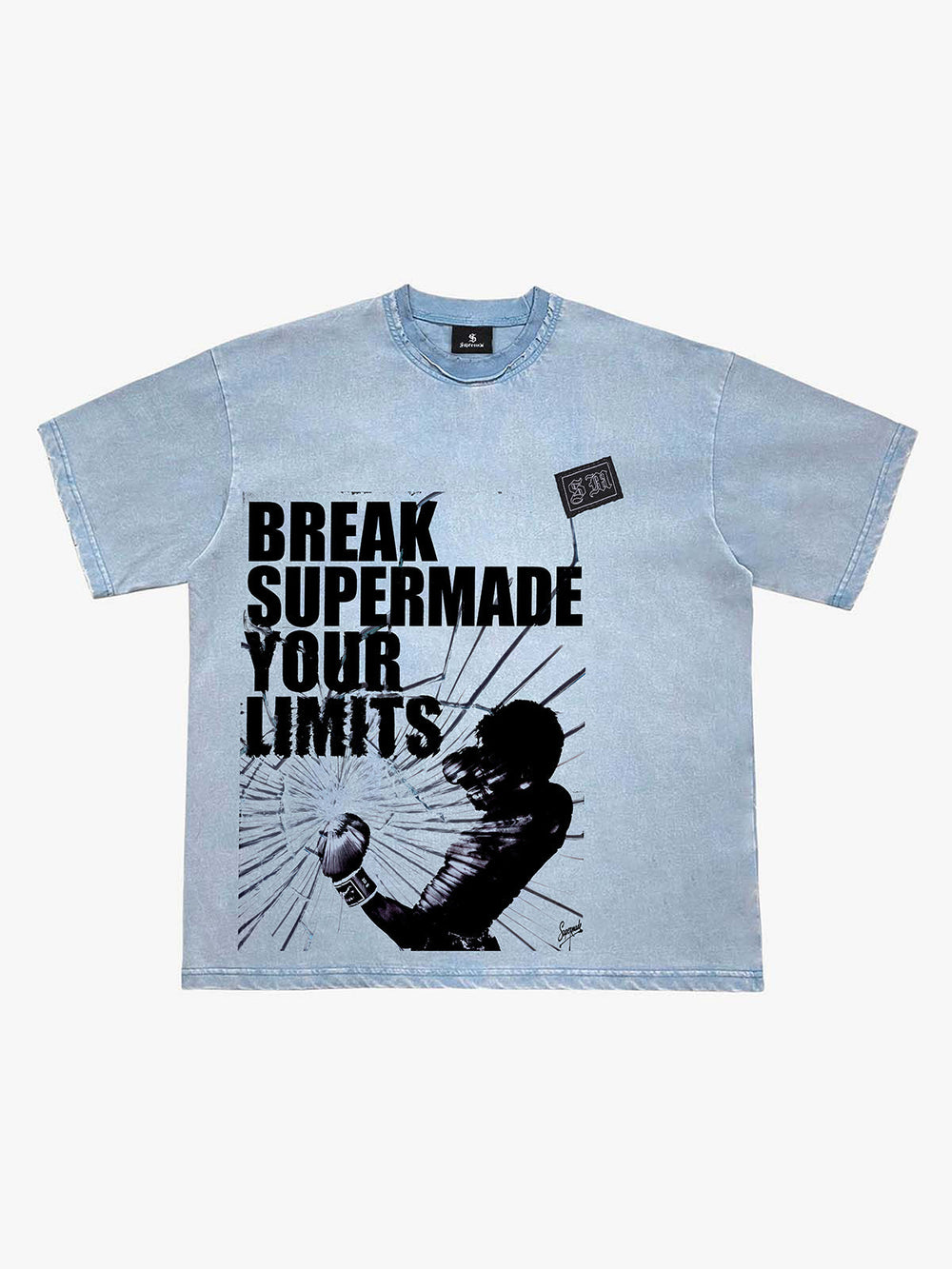 Washed Break Limits Graphic T-Shirt 
