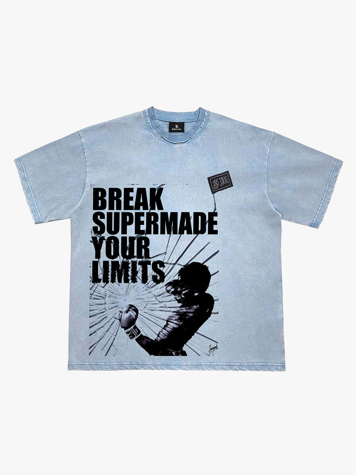 Washed Break Limits Graphic T-Shirt 