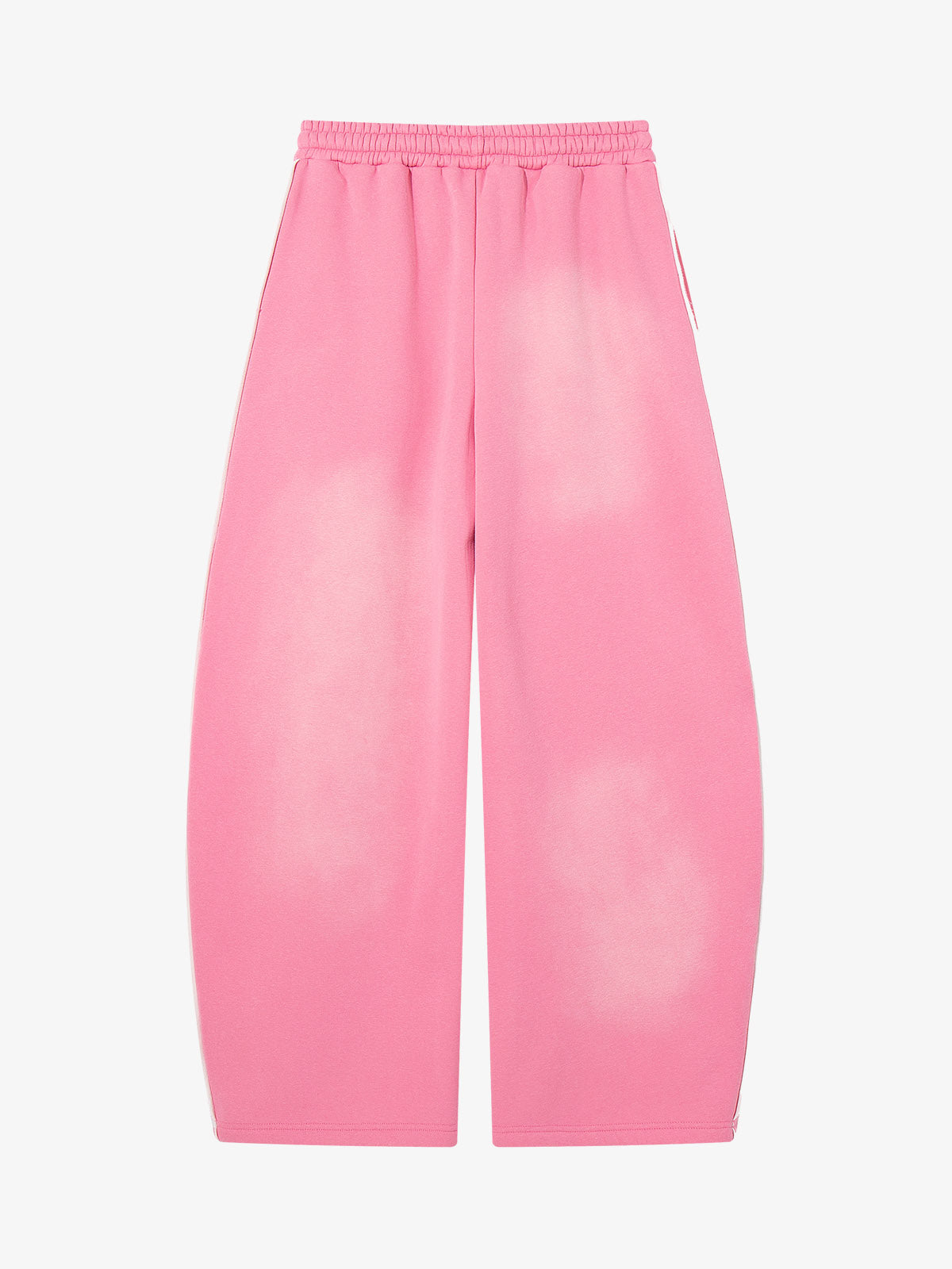 Rhinestone Ripped Frayed Fleece-Lined Sweat Set