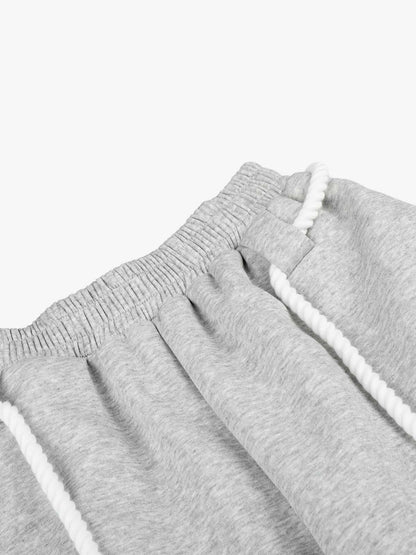 Streetwear Graffiti Drawstring Baggy Sweatpants