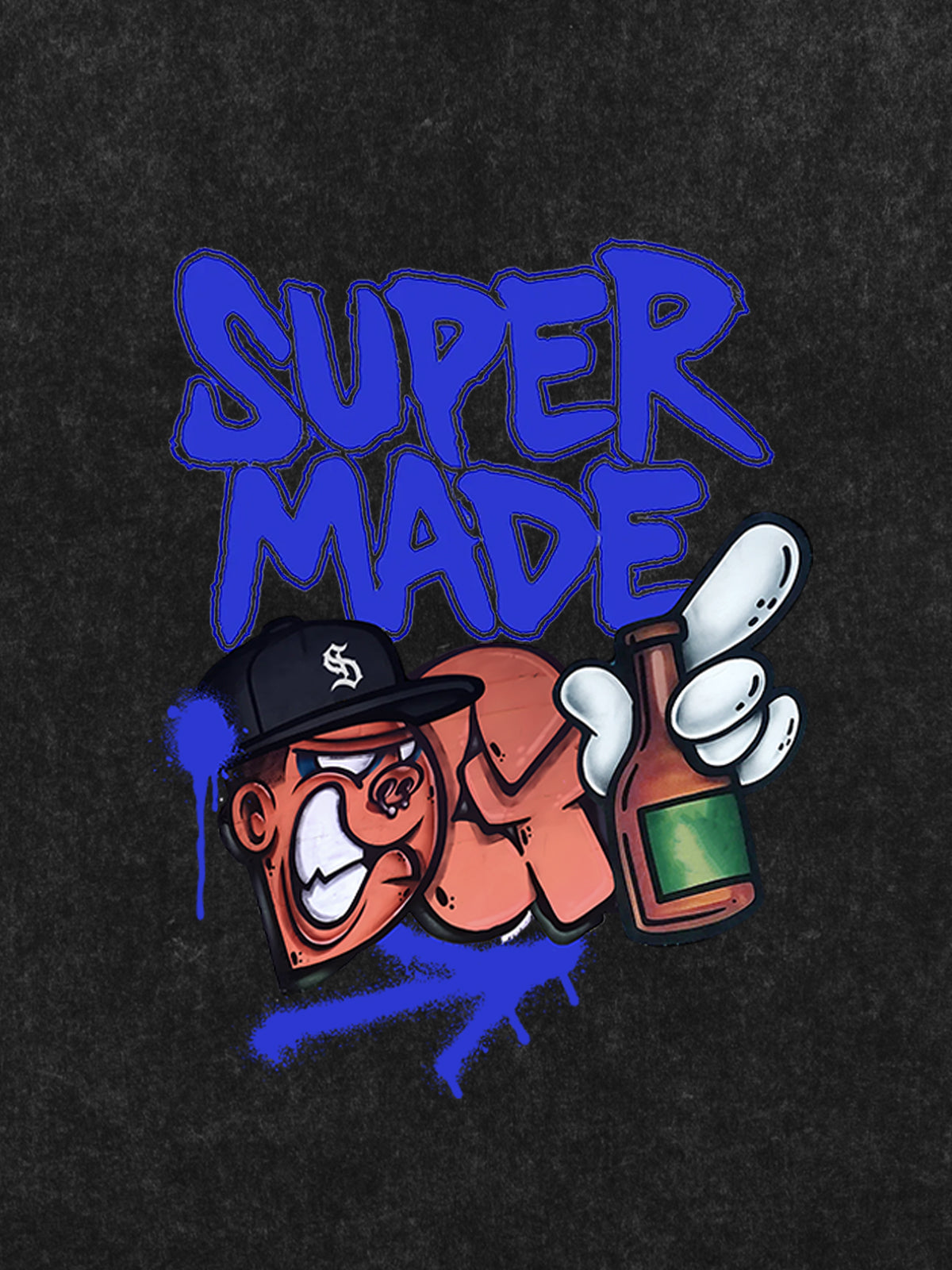 Graffiti Art Graphic T-Shirt 