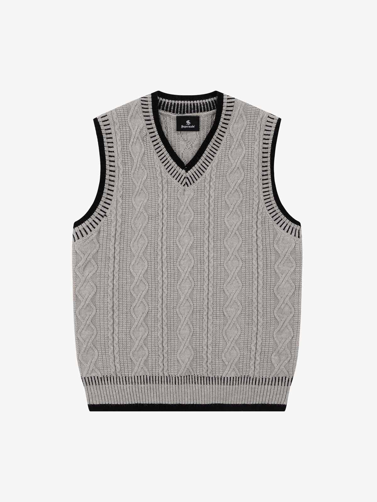 Retro-Strickpullover