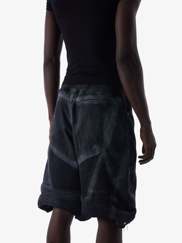 Double Waist Faux Layer Shorts