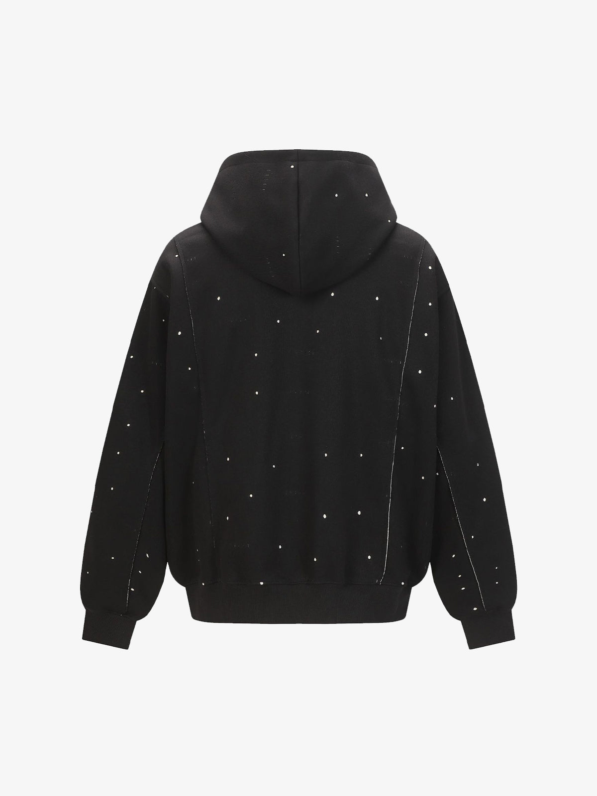 Skull Pattern Knit Sweater - Perfect for Casual and Edgy Looks 