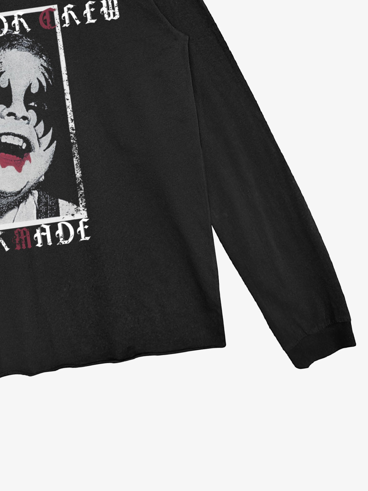 Corpse Paint Graphic Washed Long Sleeve Tee