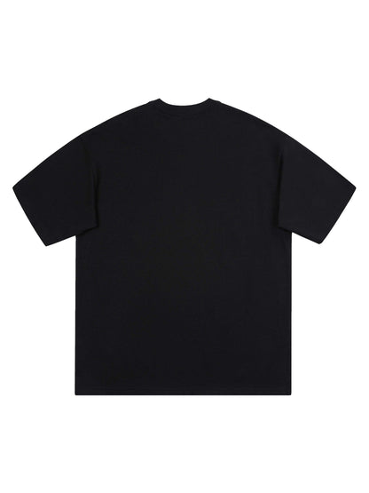 Thesupermade Street Paperclip Heart Hip Hop T-shirt 