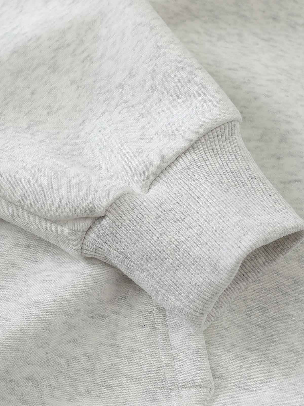 Plaid Patchwork Sweatshirt
