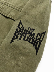Military Utility Flight Bomber Jacket