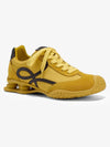 Suede Spring-Loaded Cushioned Sneakers