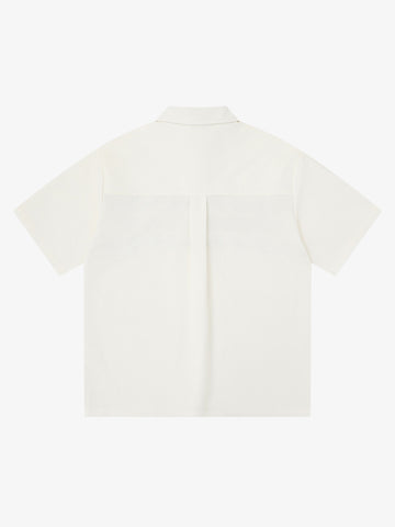 Barbed Wire Graphic Short Sleeve Shirt