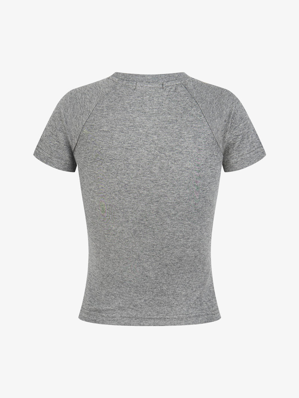 Cutout Rhinestone Short Sleeve Tee
