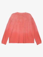 Anchor Graphic Washed Long Sleeve Tee; VTG Red / S, VTG Red / M, VTG Red / L, VTG Red / XL