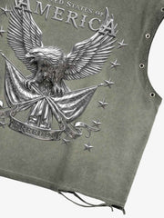 Vintage Freedom Eagle Sleeveless T-Shirt 
