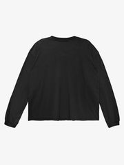 Gaming Graphic Washed Distressed Boxy Long Sleeve Tee; VTG Black / S, VTG Black / M, VTG Black / L, VTG Black / XL, VTG Black / 2XL
