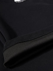 Zebra Patch Star Graphic Wide-Leg Sweatpants