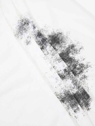 Supermade Deconstructed Pleated Freedom T-Shirt 