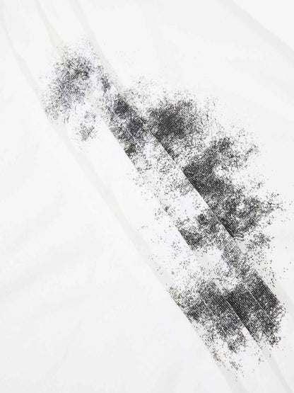 Supermade Deconstructed Pleated Freedom T-Shirt 