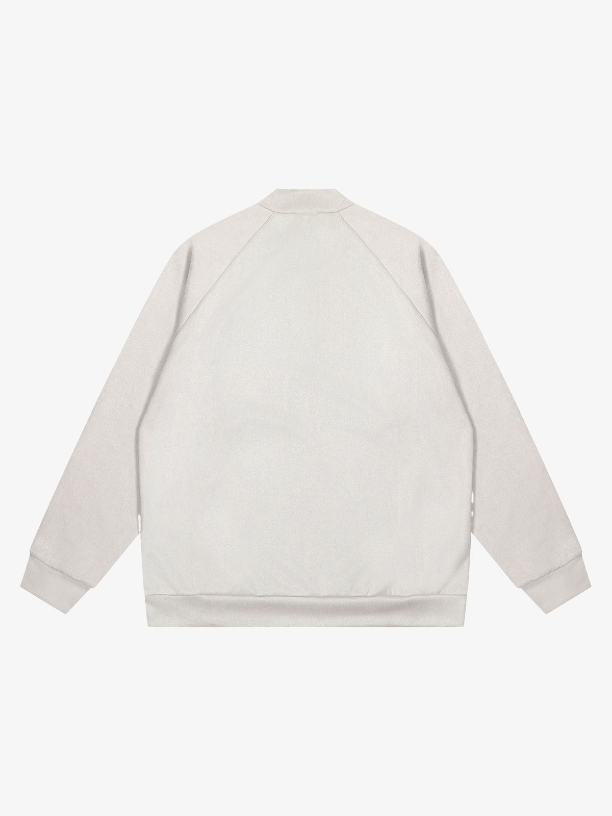 Sweatshirt mit Wildleder-Patchwork