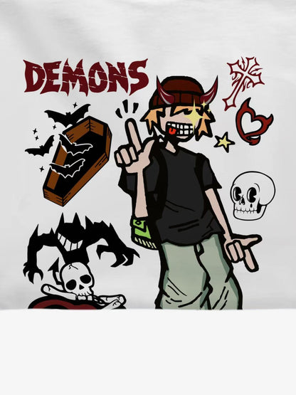 Demon Graphic Sweatshirt 